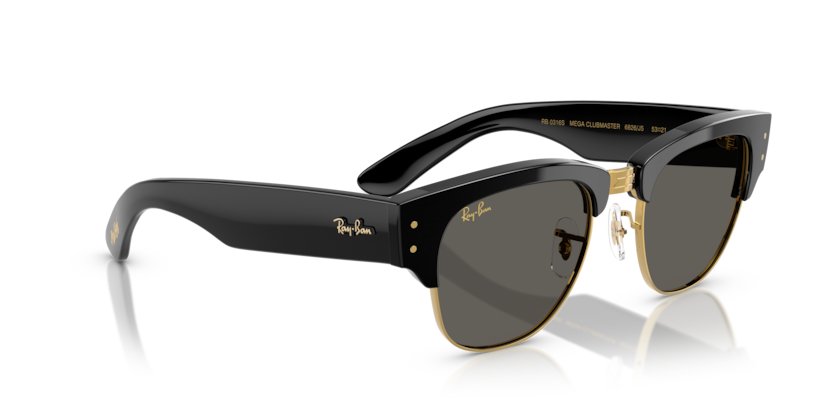 Ray Ban Mega Clubmaster Blacked Out Collection