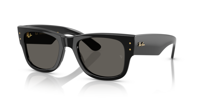 Ray Ban Mega Wayfarer - Negro con micas negras