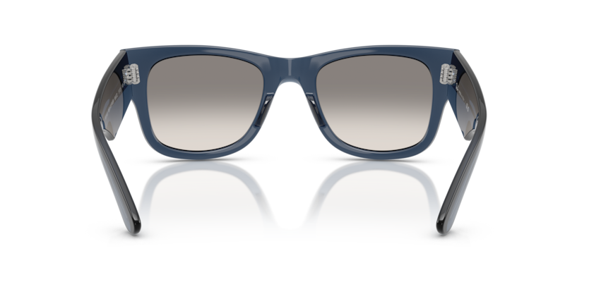 Ray Ban Mega Wayfarer - Azul oscuro traslúcido