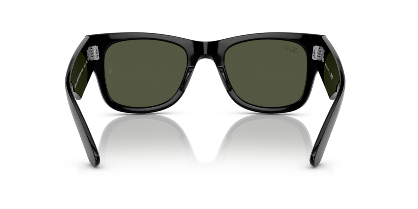 Ray Ban Mega Wayfarer - Negro con micas verdes g15