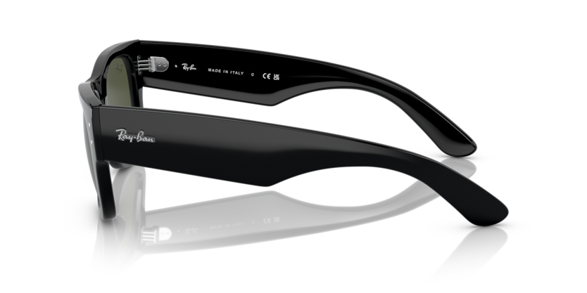 Ray Ban Mega Wayfarer - Negro con micas verdes g15