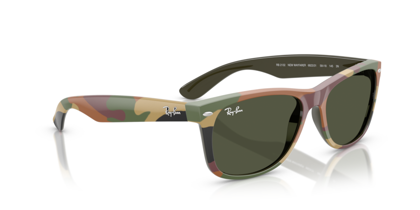 Ray Ban New Wayfarer Camuflaje Verde