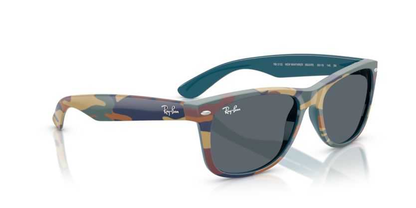 Ray Ban New Wayfarer Camuflaje Azul
