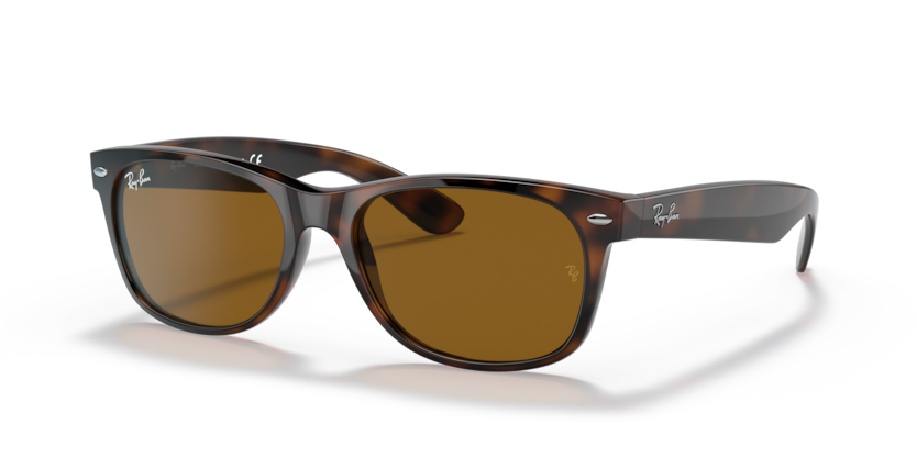 Ray Ban New Wayfarer - Havana claro con micas marron