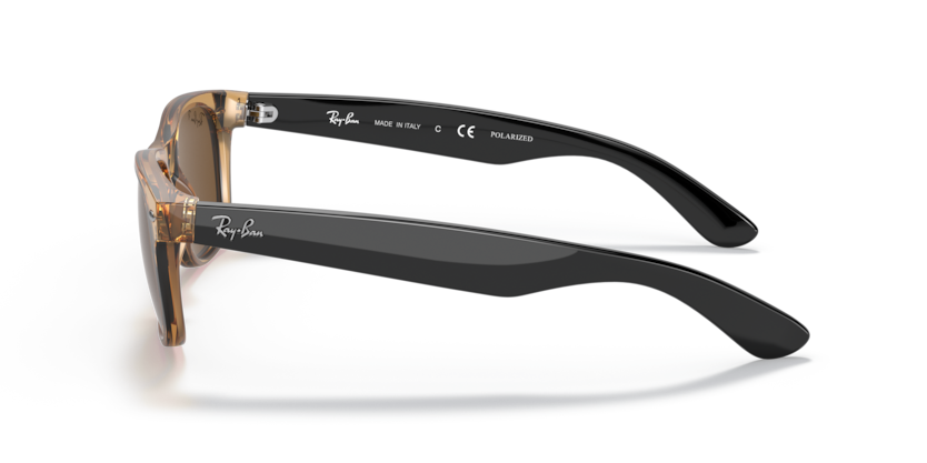 Ray Ban New Wayfarer Polarizado - Miel degradado a negra con mcias marron polarizado