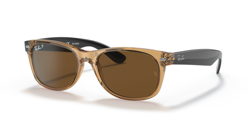 Ray Ban New Wayfarer Polarizado - Miel degradado a negra con mcias marron polarizado