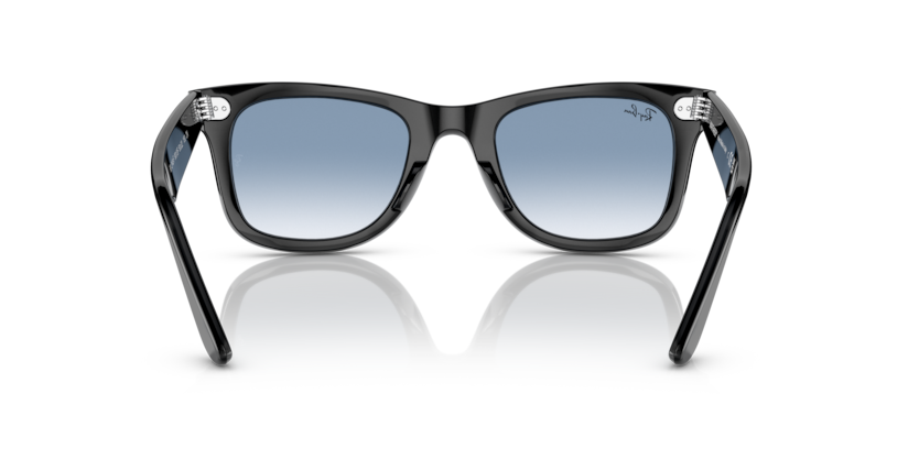 Ray Ban Wayfarer - Negro con mica azul