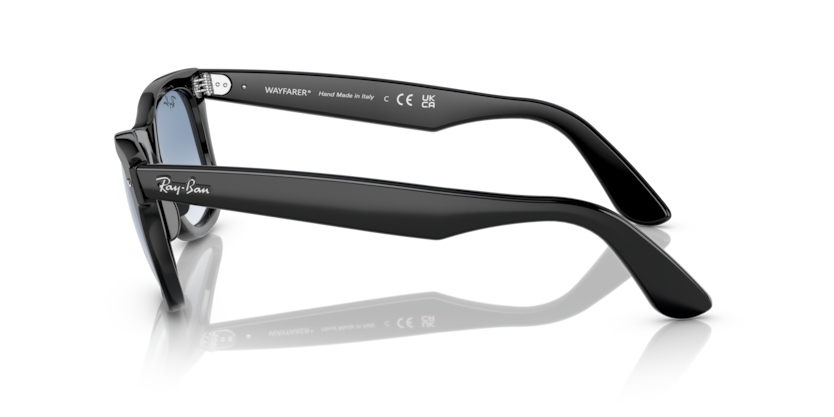 Ray Ban Wayfarer - Negro con mica azul