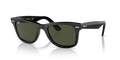 Ray Ban Wayfarer - Negro con mica verde g15