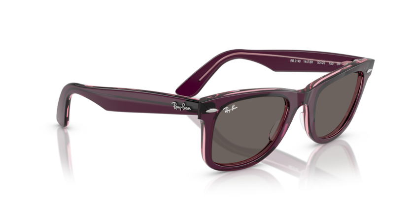 Ray Ban Wayfarer - Violeta sobre rosa