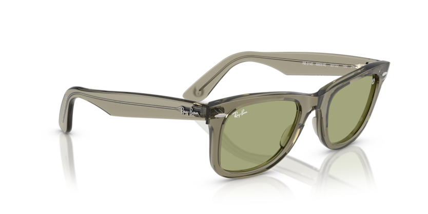 Ray Ban Wayfarer - Verde traslúcido con mica verde botella