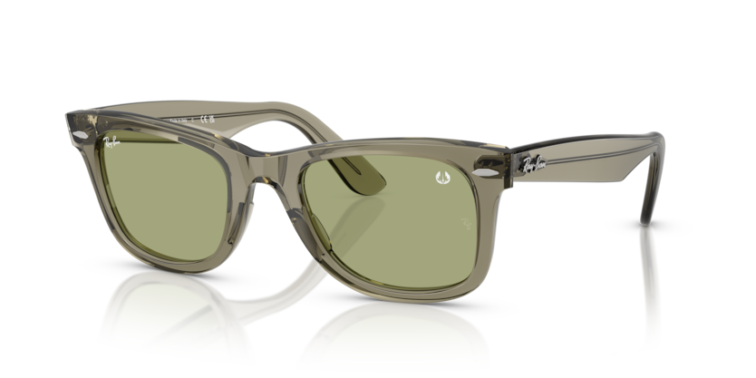 Ray Ban Wayfarer - Verde traslúcido con mica verde botella