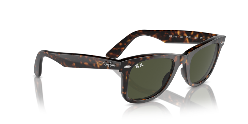 Ray Ban Wayfarer - Carey con mica verde g15