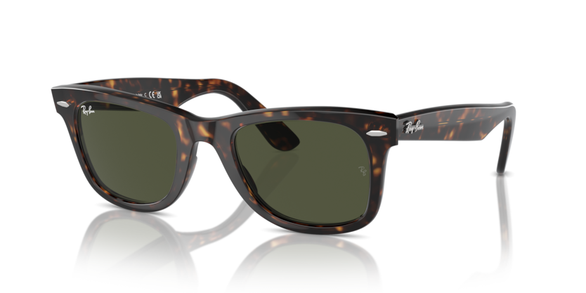 Ray Ban Wayfarer - Carey con mica verde g15