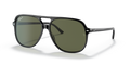 Ray Ban Bill Polarizado - Negro con verde g15 polarizado