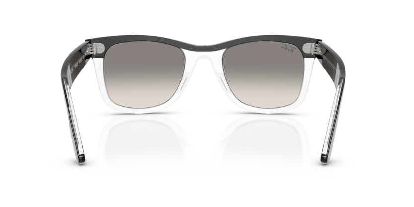 Ray Ban Wayfarer Double - Negro sobre traslúcido