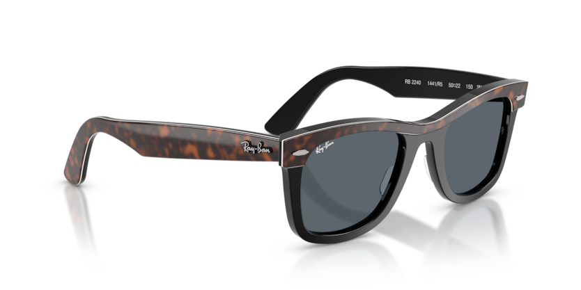 Ray Ban Wayfarer Double - Havana sobre negro