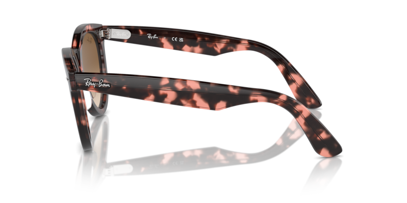 Ray Ban Wayfarer Way - Havana rosa con micas marrones