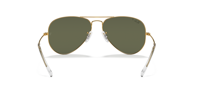 Ray Ban Aviator Polarizado - Oro arista con mica verde g15 polarizado