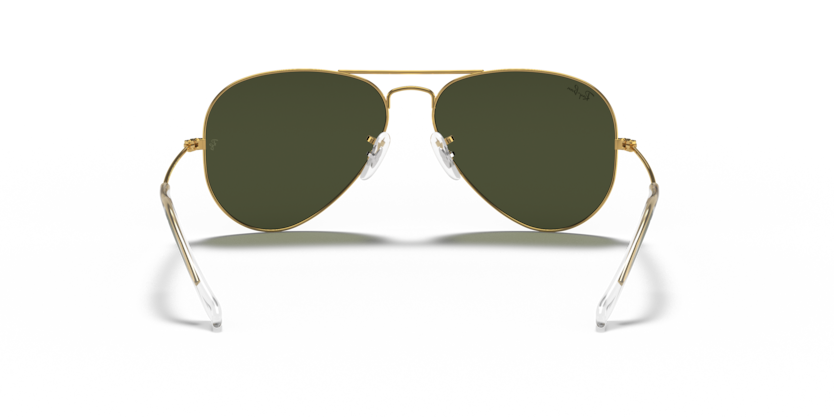 Ray Ban Aviator - Oro arista con mica verde g15