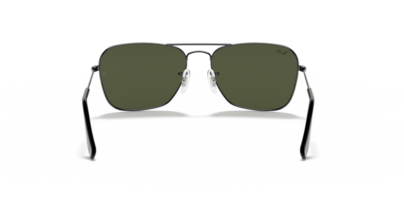 Ray Ban Caravan - Gris plomo con verde g15