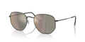 Ray Ban Hexagonal - Negro con micas bronce