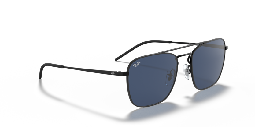 Ray Ban RB3588 - Goma negra con mica azul marino