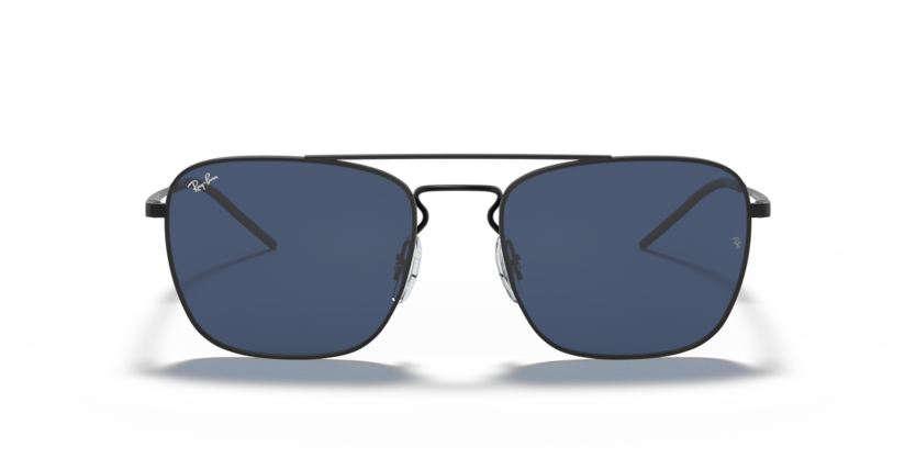Ray Ban RB3588 - Goma negra con mica azul marino