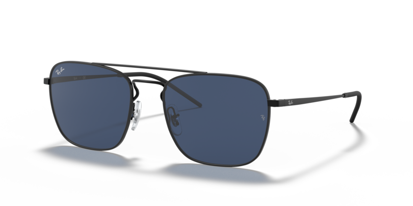 Ray Ban RB3588 - Goma negra con mica azul marino
