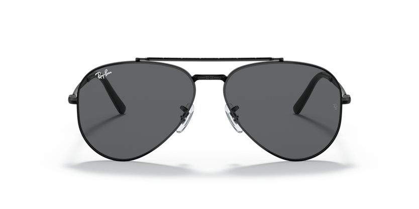 Ray Ban New Aviator - Negro con mica gris oscuro