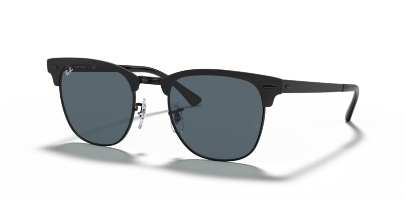 Ray Ban Clubmaster Metal - Negro con mica azul