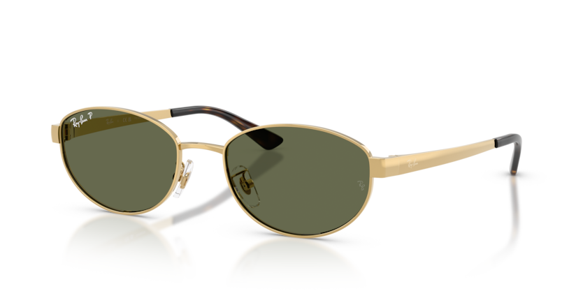 Ray Ban RB3774D Polarizado - Oro arista con mica verde g15 polarizado