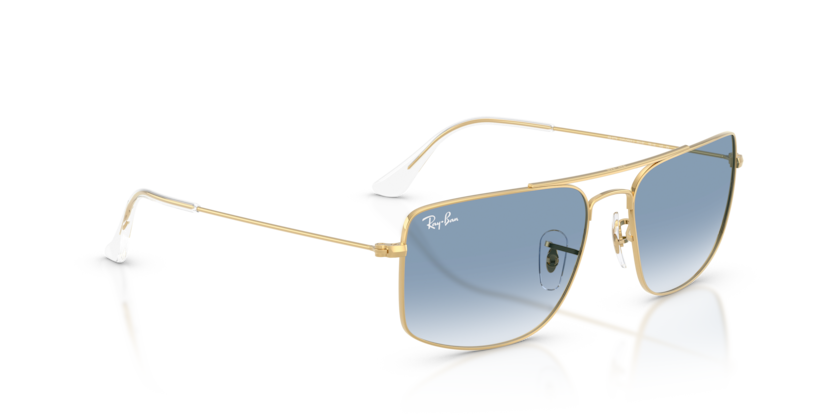 Ray Ban Explorer III - Oro arista con mica azul degradé