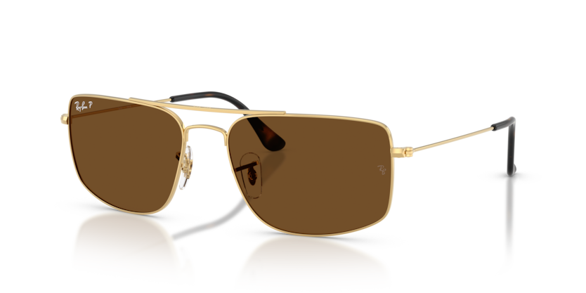 Ray Ban Explorer III Polarizado - Oro arista con micas marrón polarizado