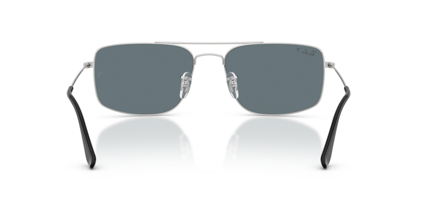 Ray Ban Explorer III Polarizado - Plateado con micas azules polarizado
