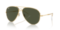 Ray Ban Old Aviator - Oro arista con mica verde g15
