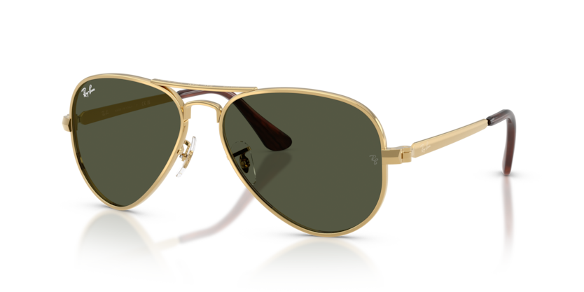 Ray Ban Aviator Max - Oro arista con mica verde g15