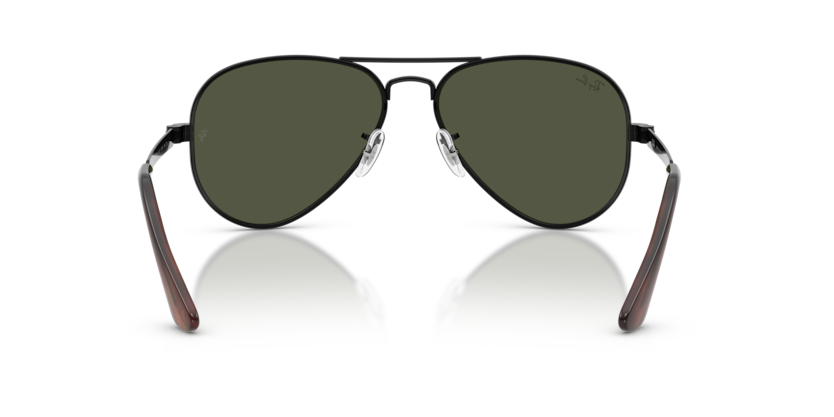 Ray Ban Aviator Max - Negro con mica verde g15