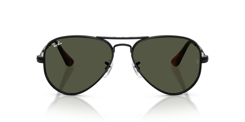 Ray Ban Aviator Max - Negro con mica verde g15