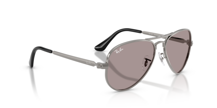 Ray Ban Aviator Max - Gris Plomo con mica violeta