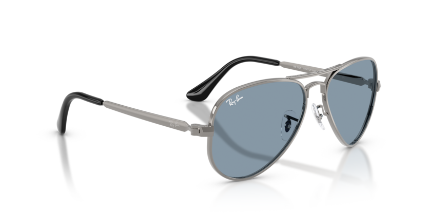 Ray Ban Aviator Max - Gris Plomo con mica azul