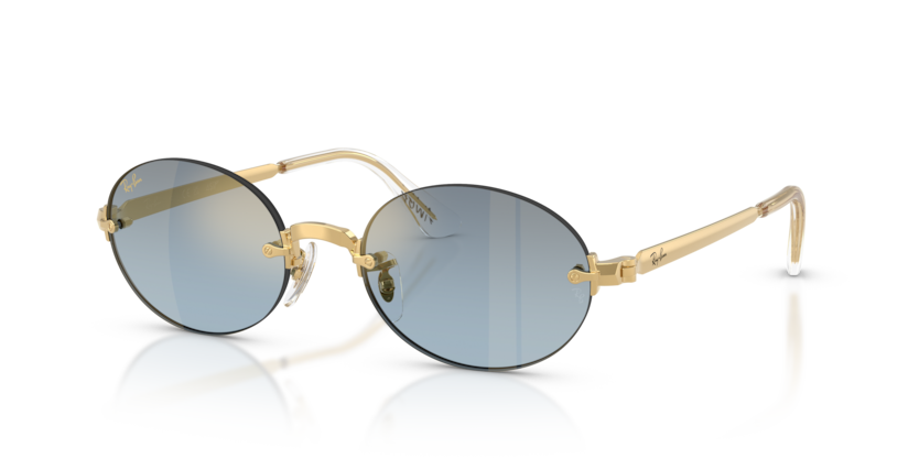 Ray Ban RB3929 by ASAP Rocky - Oro arista con azul degradé