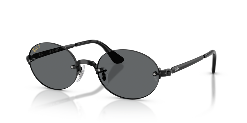 Ray Ban RB3929 Polarizado by ASAP Rocky - Negro con mica gris oscuro polarizado