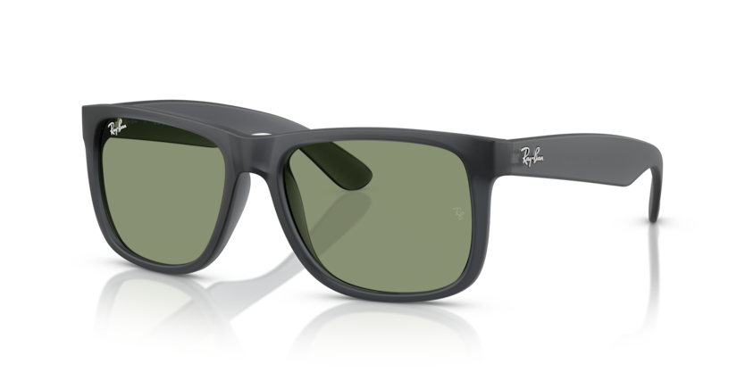 Ray Ban Justin - Gris ópalo con mica verde