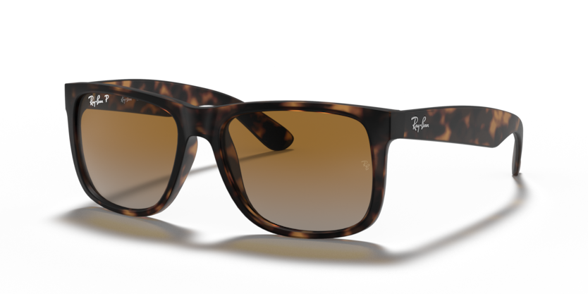 Ray Ban Justin Polarizado - Havana con mica marrón degradé polarizado