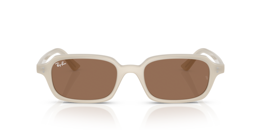 Ray Ban Zuri - Blanco con mica marrón