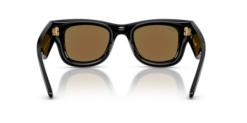 Ray Ban Wayfarer Puffer by ASAP Rocky - Negro con azul espejeado
