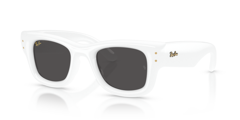 Ray Ban Wayfarer Puffer by ASAP Rocky - Blanco con micas negras