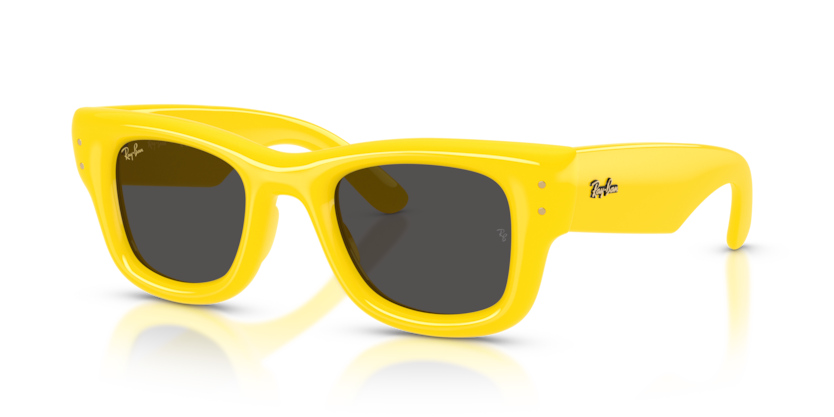 Ray Ban Wayfarer Puffer by ASAP Rocky - Amarillo con micas negras