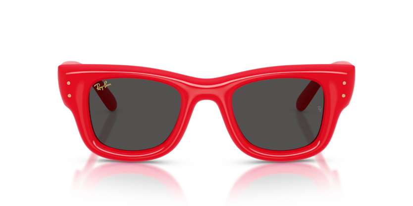 Ray Ban Wayfarer Puffer by ASAP Rocky - Rojo con micas negras